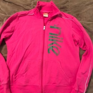 Nike Pink athletic jacket